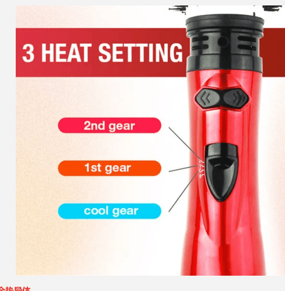 Brosse à cheveux 3 en 1 - Votre brushing parfait, sans effort, en moins de 5 minutes.